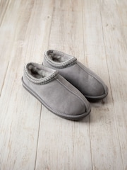 Chelsea Peers Suede Sheepskin Short Boot Slippers - Изображение 2 из 5