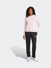 adidas Pink Essentials Linear Tracksuit - Image 1 of 8