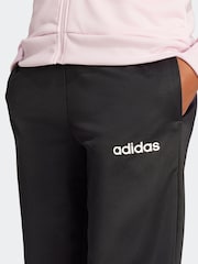 adidas Pink Essentials Linear Tracksuit - Image 5 of 8