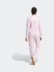 adidas Pink Essentials 3-Stripes Tracksuit - Image 2 of 8