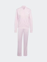 adidas Pink Essentials 3-Stripes Tracksuit - Image 6 of 8
