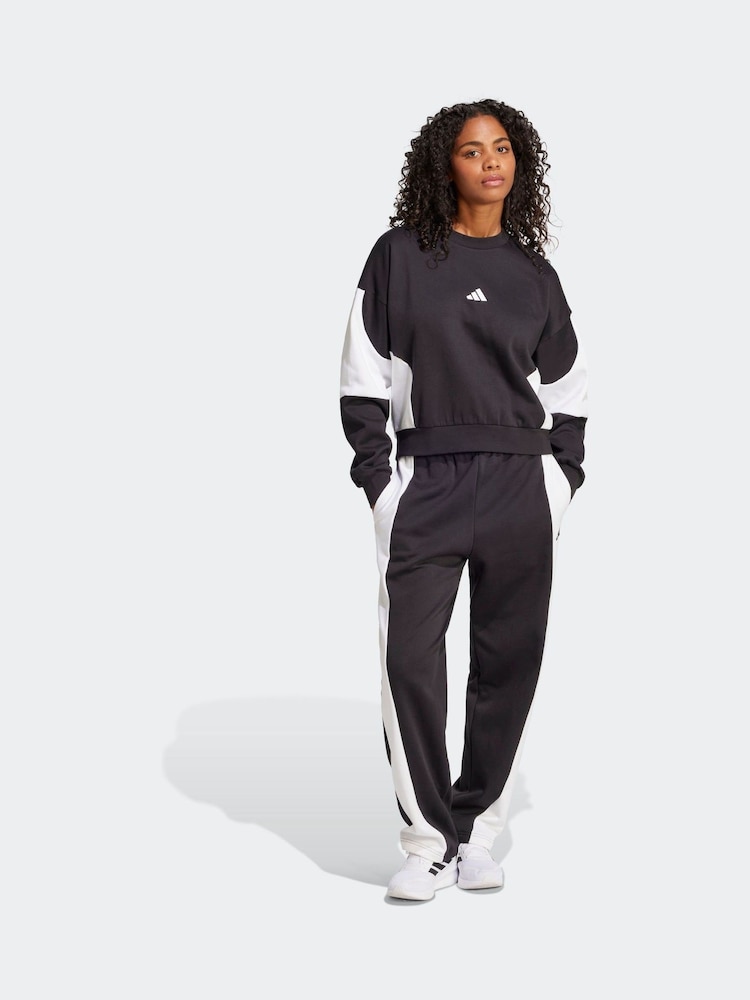 adidas Black Laziday Tracksuit - Image 1 of 8