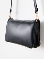 Oliver Bonas Black Tiana Black Cross-Body Bag - Image 4 of 7