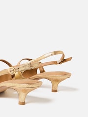 Oliver Bonas Sling Back Pointed Kitten Heels - Imagem 5 de 5
