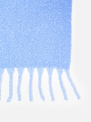 Oliver Bonas Blue Speckled Chunky Scarf - Image 4 of 5