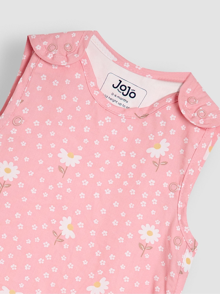 JoJo Maman Bébé Floral 1 Tog Baby Sheet Sleeping Bag - Image 7 of 7 JoJo Maman Bébé Floral 1 Tog Baby Sheet Sleeping Bag - Image 7 of 7
