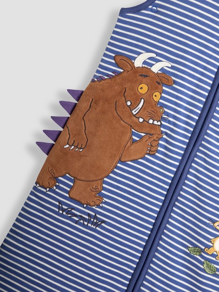JoJo Maman Bébé The Gruffalo Stripe 2.5 Tog Toddler Sleeping Bag - Image 3 of 3