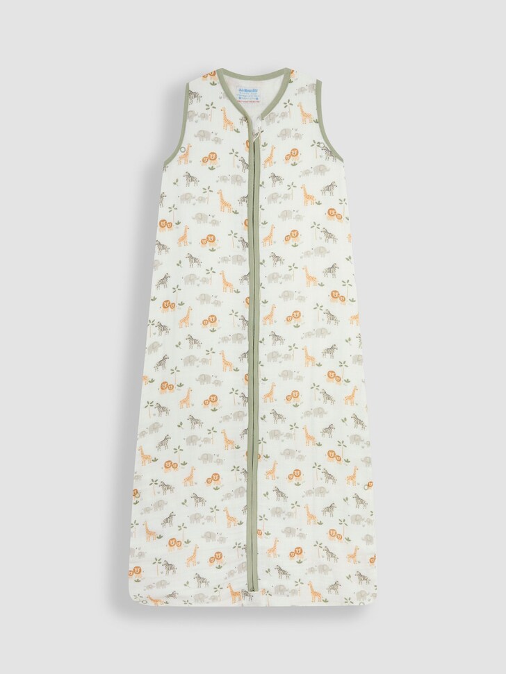 JoJo Maman Bébé Print 1 Tog Toddler Muslin Sleeping Bag