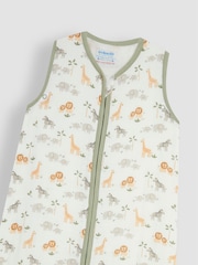 JoJo Maman Bébé Print 1 Tog Toddler Muslin Sleeping Bag - Image 2 of 2