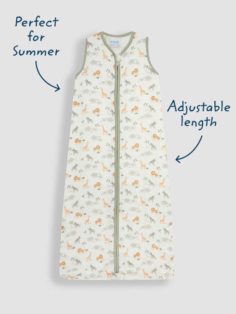 Saco de dormir JoJo Maman Bébé Print 1 Tog Toddler Muslin - Imagem 3 de 3