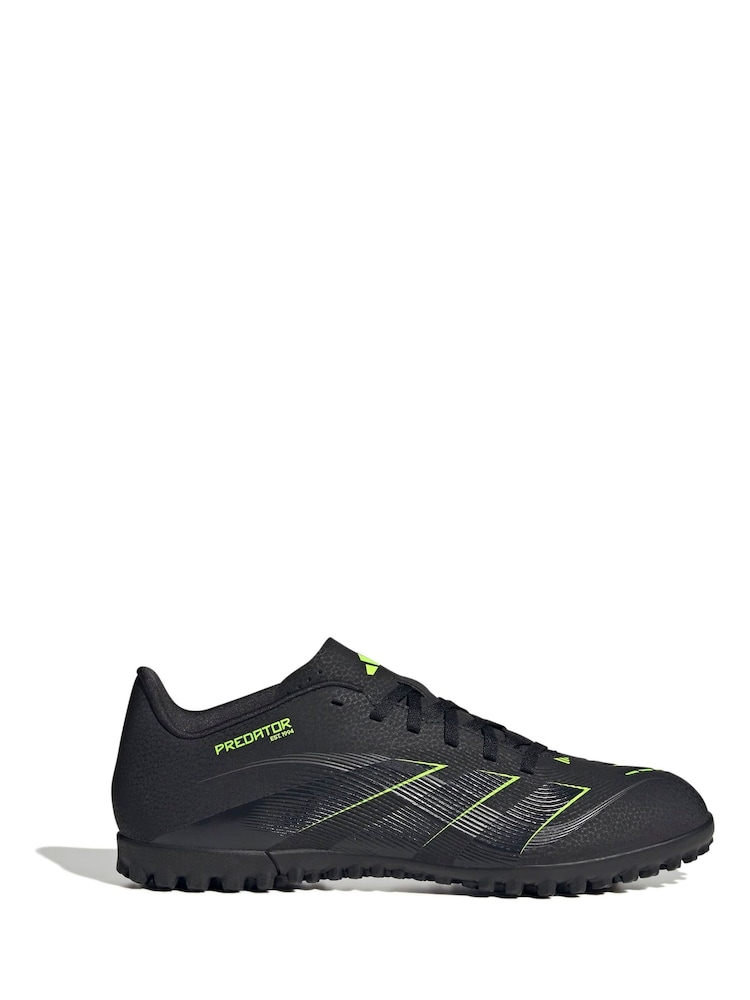 adidas Black/Grey Adult Predator Club Turf Boots - Image 1 of 9 adidas Black/Grey Adult Predator Club Turf Boots - Image 1 of 9