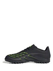 adidas Black/Grey Adult Predator Club Turf Boots - Image 2 of 9