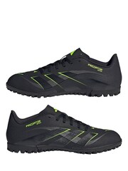 adidas Black/Grey Adult Predator Club Turf Boots - Image 5 of 9