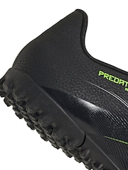 adidas Black/Grey Adult Predator Club Turf Boots - Image 9 of 9