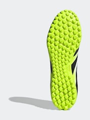 adidas White/Lemon Adult Predator Club Turf Boots - Image 2 of 12