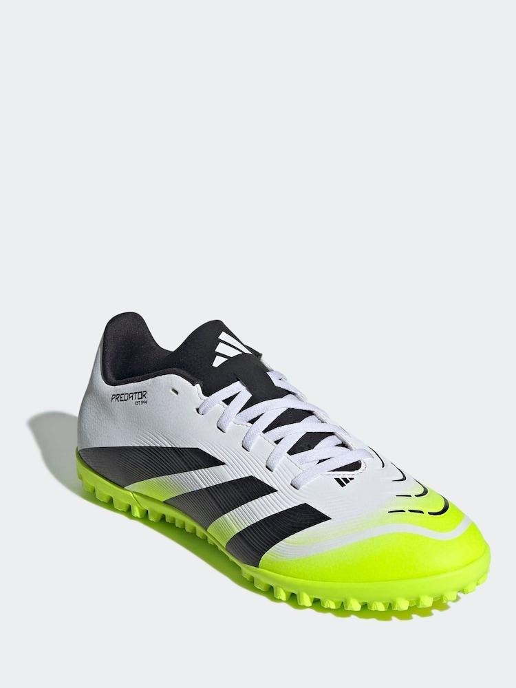 Buy adidas White/Lemon Adult Predator Club Turf Boots from Next