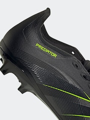 adidas Black/Grey Adult Predator League Fold-Over Tongue Firm/Multi Ground Boots - Image 7 of 10
