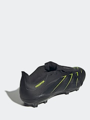 adidas Black/Grey Adult Predator League Fold-Over Tongue Firm/Multi Ground Boots - Image 9 of 10