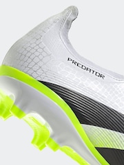 adidas White/Lemon Adult Predator League Fold-Over Tongue Firm/Multi Ground Boots - Image 13 of 13
