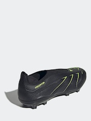 adidas Black/Grey Adult Predator League Laceless Firm/Multi Ground Boots - Image 4 of 9