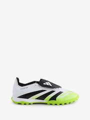 adidas White/Lemon Adult Predator League Fold-Over Tongue Turf Boots - Image 1 of 1