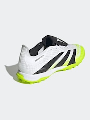 adidas White/Lemon Adult Predator League Fold-Over Tongue Turf Boots - Image 4 of 10