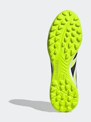adidas White/Lemon Adult Predator League Fold-Over Tongue Turf Boots - Image 6 of 10