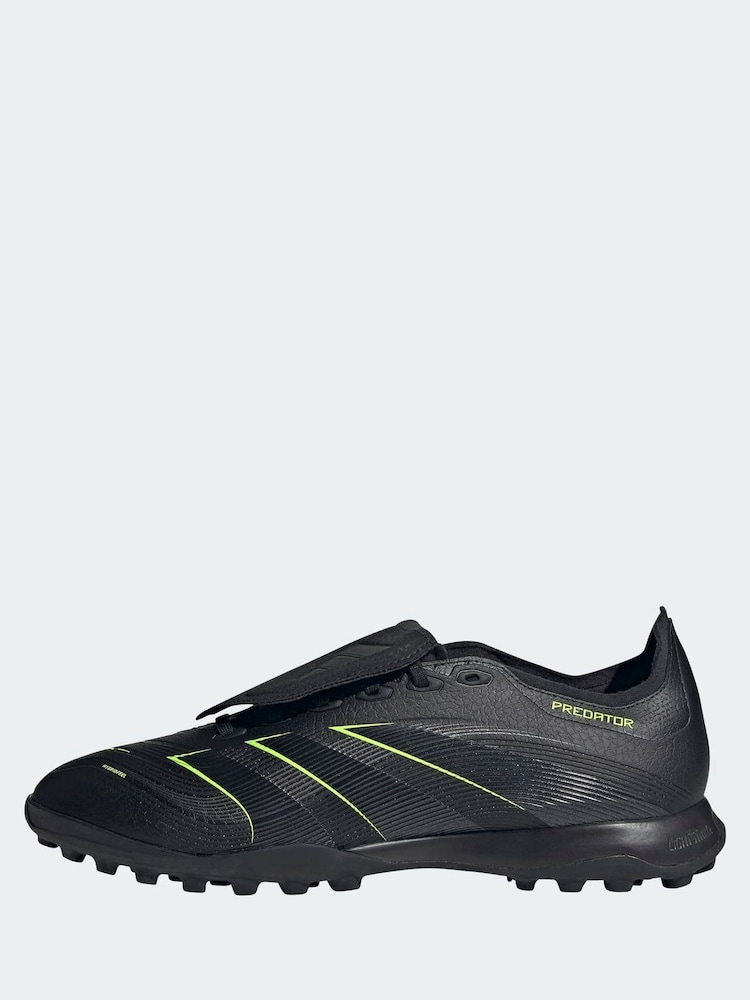 adidas Black/Grey Adult Predator League Fold-Over Tongue Turf Boots - Image 10 of 10