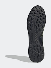 adidas Black/Grey Adult Predator League Fold-Over Tongue Turf Boots - Image 4 of 10