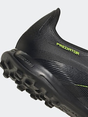 adidas Black/Grey Adult Predator League Fold-Over Tongue Turf Boots - Image 7 of 10
