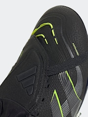 adidas Black/Grey Adult Predator Pro Fold-Over Tongue Firm Ground Boots - Image 11 of 11