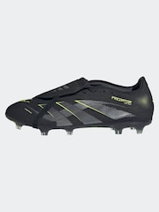 adidas Black/Grey Adult Predator Pro Fold-Over Tongue Firm Ground Boots - Image 5 of 11