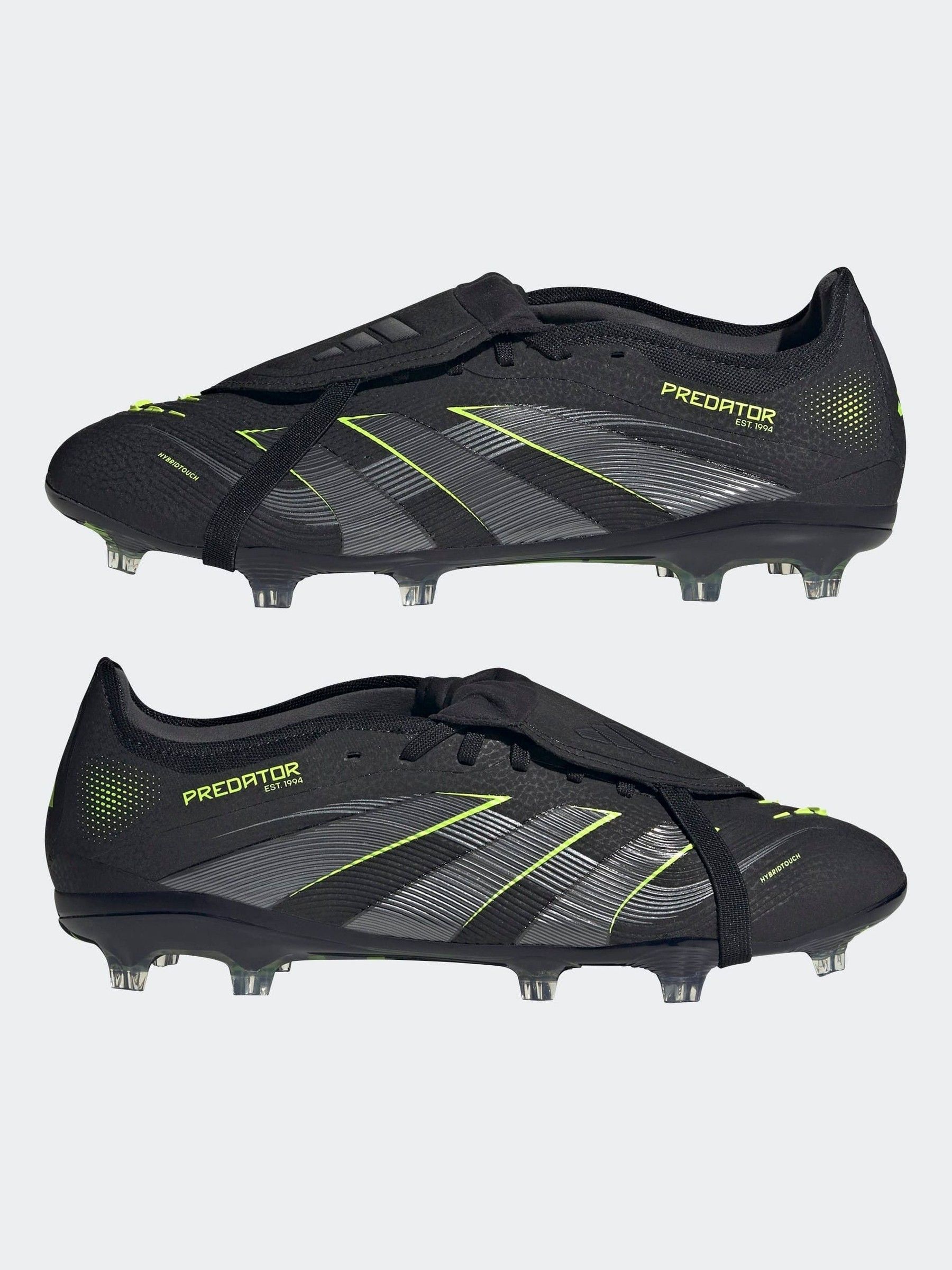 Buy adidas Black/Grey Adult Predator Pro Fold-Over Tongue Firm