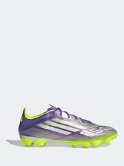 adidas Purple/White Adult F50 Pro Ground Boots - Image 1 of 11