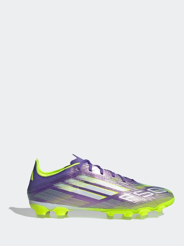 adidas Purple/White Adult F50 Pro Ground Boots - Image 1 of 11 adidas Purple/White Adult F50 Pro Ground Boots - Image 1 of 11