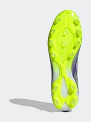 adidas Purple/White Adult F50 Pro Ground Boots - Image 9 of 11