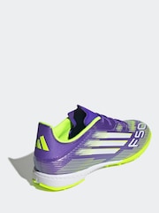 adidas Purple/White Adult F50 League Turf Boots - Image 5 of 10