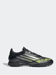adidas Black/Grey Adult F50 League Turf Boots - Image 1 of 9