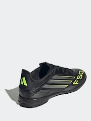 adidas Black/Grey Adult F50 League Turf Boots - Image 4 of 9
