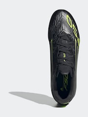 adidas Black/Grey Adult F50 League Turf Boots - Image 6 of 9
