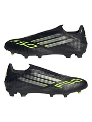 adidas Black/Grey Adult F50 League Laceless Firm/Multi Ground Boots - Image 3 of 10