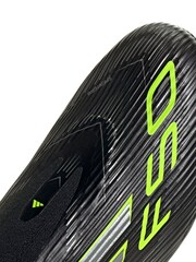adidas Black/Grey Adult F50 League Laceless Firm/Multi Ground Boots - Image 6 of 10
