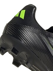 adidas Black/Grey Adult F50 League Laceless Firm/Multi Ground Boots - Image 7 of 10