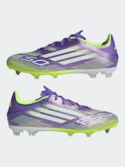 adidas Purple/White Adult F50 League Firm/Multi Ground Boots - Image 13 of 13
