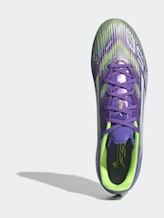 adidas Purple/White Adult F50 League Firm/Multi Ground Boots - Image 5 of 13