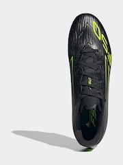 adidas Black/Grey Adult F50 League Firm/Multi Ground Boots - Image 10 of 13