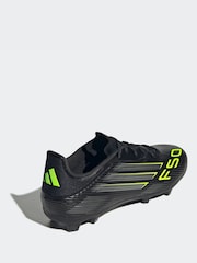 adidas Black/Grey Adult F50 League Firm/Multi Ground Boots - Image 5 of 13