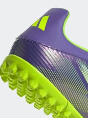 adidas Purple/White Adult F50 Club Turf Boots - Image 10 of 12