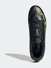 adidas Black/Grey Adult F50 Club Firm/Multi Ground Boots - Image 10 of 13