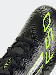 adidas Black/Grey Adult F50 Club Firm/Multi Ground Boots - Image 13 of 13